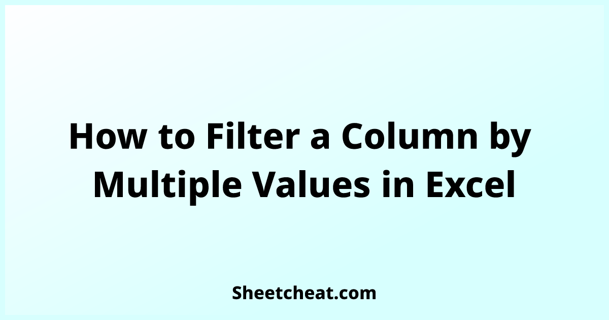 how-to-filter-a-column-by-multiple-values-in-excel